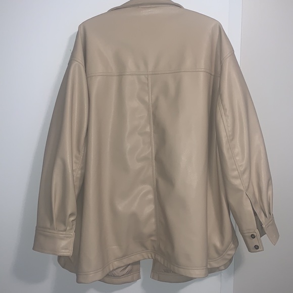 Faux leather jacket - Picture 7 of 13